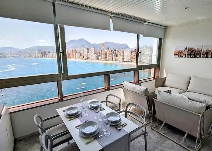 公寓 Gemelos Sea Front 貝尼多姆